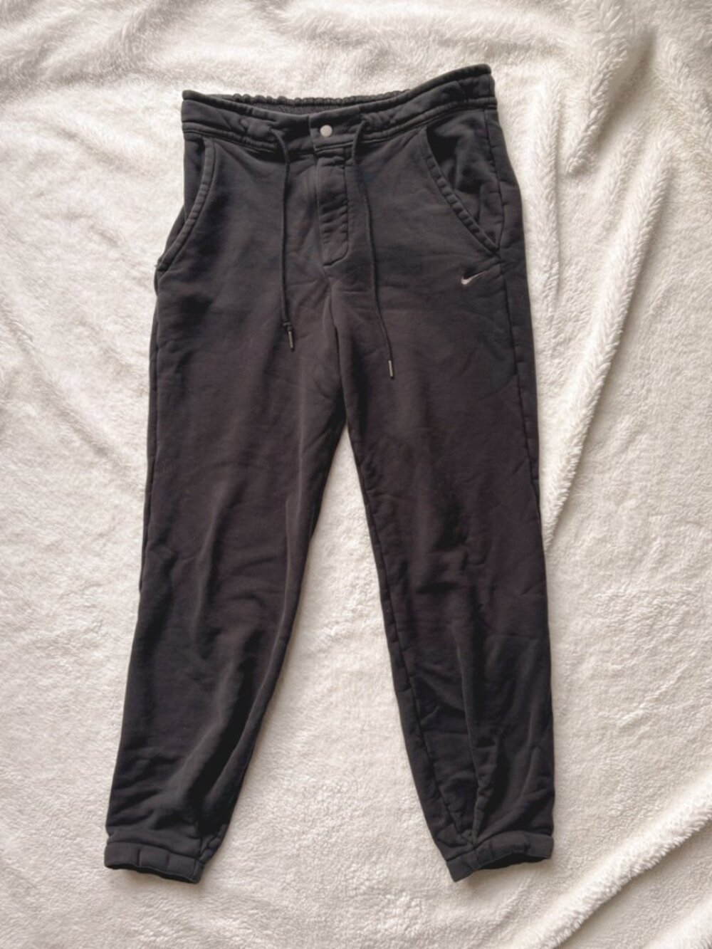 Nike Modern Fleece
Women's High-Waisted French Terry Trousers Black Size M - Picture 2 of 9